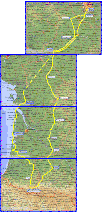 Cycling from Paris, France to the Col d'Aubisque, France