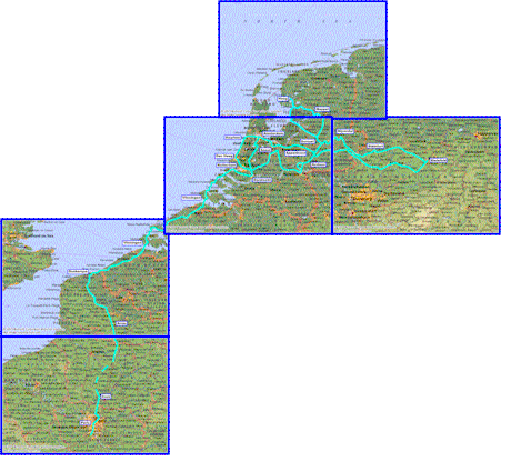 Cycling from Amsterdam, Netherlands to Paris, France