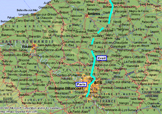Cycling from Arras, France to Paris, France