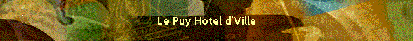 Le Puy Hotel d'Ville