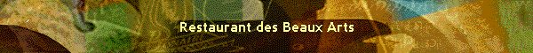 Restaurant des Beaux Arts