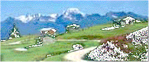 Cycling from Flumet, France to Seez, France